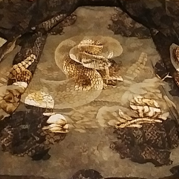 "Trust Couture Collection" Rattlesnake button up - Picture 4 of 5